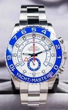 Rolex Yacht-Master II 44Mm Complete Set White Dial 2016 eBay Live 116680 2