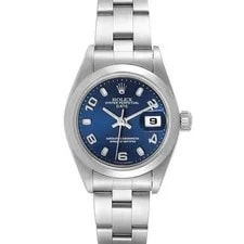 Rolex Date 26mm Blue Arabic Dial Oyster Bracelet 79160 3
