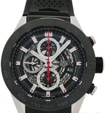 TAG Heuer — TAG Heuer CAR2A1Z.FT6044 Automatic 45mm Silver;Black Chronograph — Watch — resale