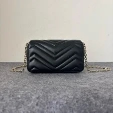 Gucci GG Marmont Mini With Light Metal - Excellent #Y4BX40 2