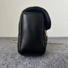 Gucci GG Marmont Mini With Light Metal - Excellent #Y4BX40 3