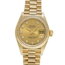Rolex — Rolex Datejust 69158G Champagne Computer/diamond 721865 — Watch — resale