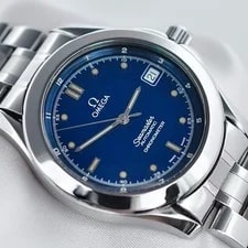 Omega Seamaster Blue Dial Stainless Steel 2