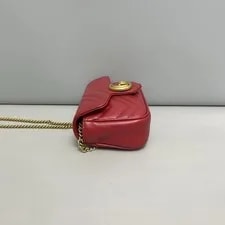 Gucci GG Marmont Super Mini Matelassé Chain 4