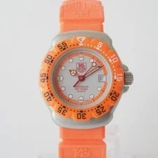 Heuer Formula 1 373.508 TAG QZ Orange Formula 2