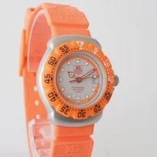Heuer Formula 1 373.508 TAG QZ Orange Formula 3