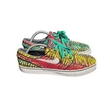 Nike SB Stefan Janoski Rasta Tiger Stripe Skate Shoes 615957-301 3