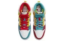 Nike SB Dunk High Pro QS froSkate All Love No Hate DH7778-100 4