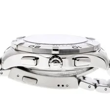 TAG Heuer Aquaracer Caliber S CAF7011 45mm SS Silver Dial Chronograph #C587 4
