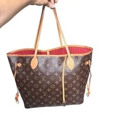 Louis Vuitton — Louis Vuitton Neverfull + Pochette (Gm/mm Set) — Handbag — resale