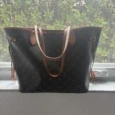 Louis Vuitton Neverfull + Pochette (Gm/mm Set) 2
