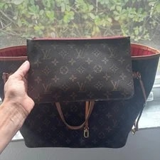 Louis Vuitton Neverfull + Pochette (Gm/mm Set) 3