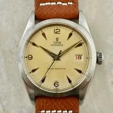 C.1958 Tudor Oysterdate By Rolex Ref. 7939 Roulette Date in Steel 2