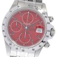 Tudor — Tudor Prince Date Chrono Time Tiger 79280 Red Dial Automatic Watch_837688 — Watch — resale