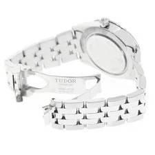 Tudor Glamour 55000 36mm SS Silver #C22086 3