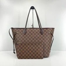 Louis Vuitton — Louis Vuitton Neverfull Mm Checkered With - Very Good #1QQM2WA — Handbag — resale