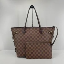 Louis Vuitton Neverfull Mm Checkered With - Very Good #1QQM2WA 2