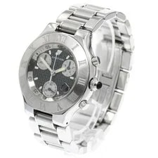 Cartier — Cartier Ronde Solo W10172T2 38mm SS Black #C16861 — Watch — resale