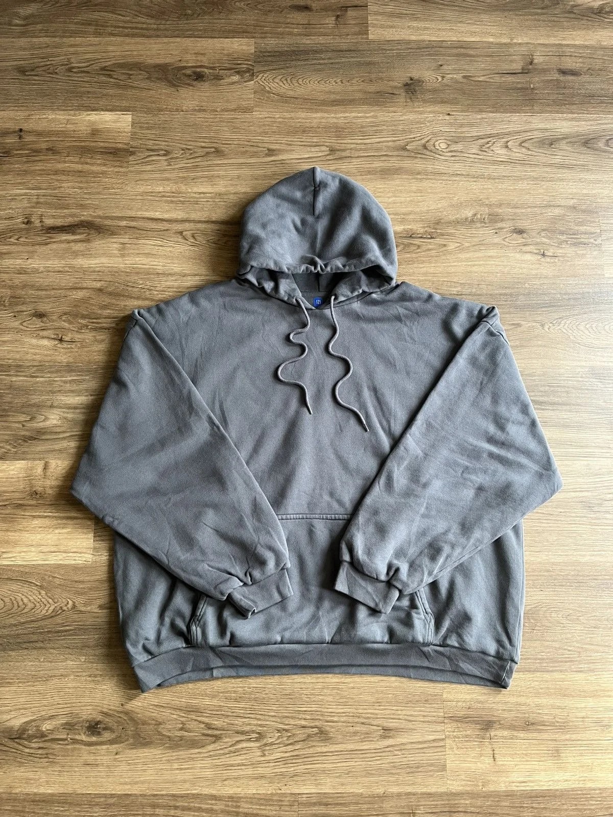 Yeezy — Yeezy Gap Oversized Hoodie Dark Size Large () — streetwear — resale