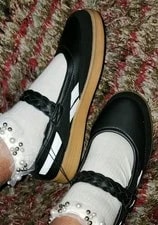 Reebok / Mary Jane Gummy ’S 8 Sport SK8 Shoes ! 4