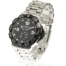 TAG Heuer WAH1013 Formula 1 Grand Date Gulf Quartz Black SS 2