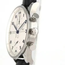Authentic IWC Portuguese Chronograph IW371446 Stainless Steel Mechanical Aut... 3