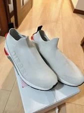 Diesel — Diesel Men 9.5US Slip-on Style Sneakers Gray Used Several Times Luxury Casual — Sneaker — resale