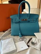 Hermès — Hermes Birkin 30 S Bracket 934591 — Handbag — resale