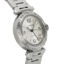 Cartier Pasha C Meridian GMT W31029M7 Silver 739980 3