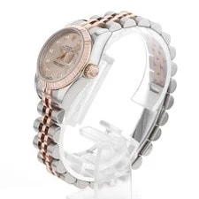 Rolex Datejust 10P Diamond 179171G Pink Random Number Second Hand 2