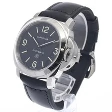 Officine Panerai Luminor Base Logo Acciaio PAM01000 44mm SS Black #C4581 2
