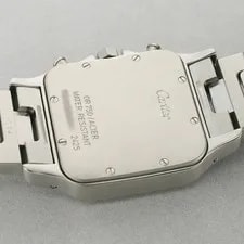 Cartier Santos Galbee Chronograph LM W20042C4 Quartz #SU077 3