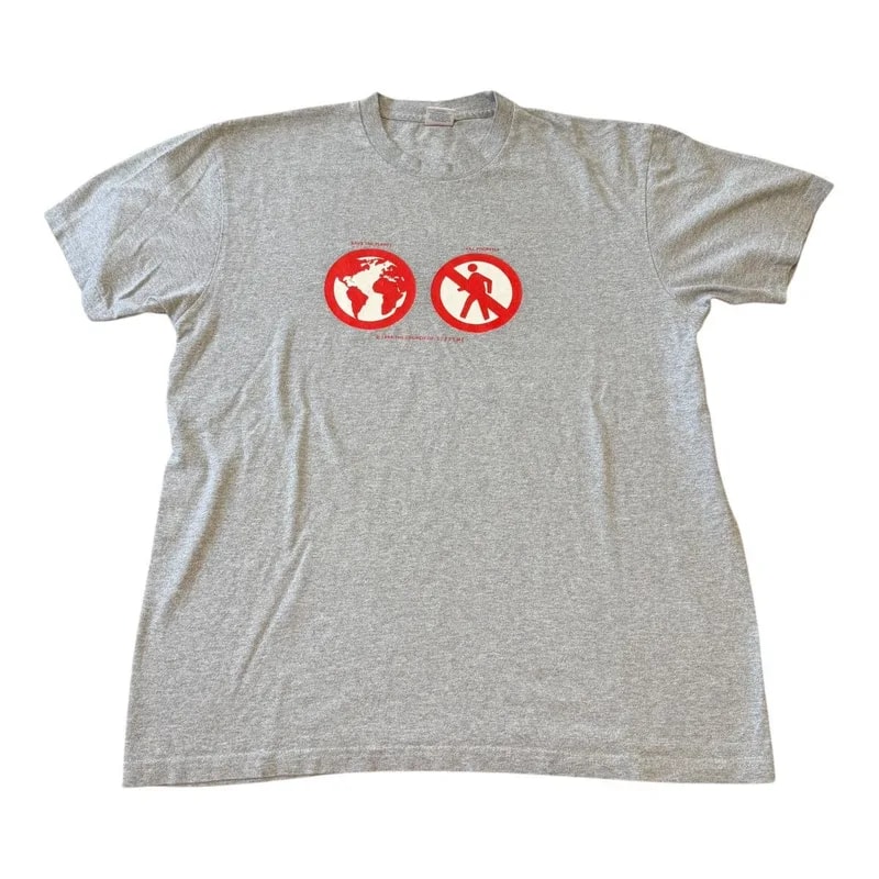 Supreme — Supreme Save the Planet Tee Heather — streetwear — resale
