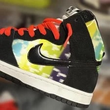 9.5US Nike Sb Dunk High Pro Test Pattern 4