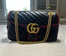 Gucci — Gucci Marmont Small / Chain Strap — Handbag — resale