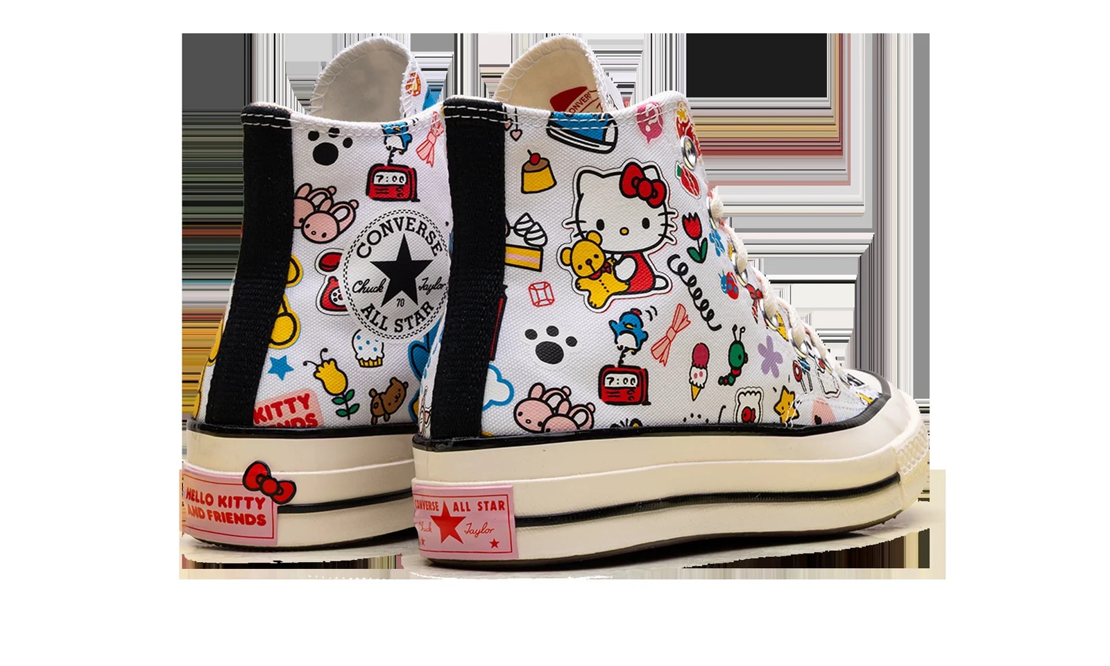Chuck 70 Hi "Hello Kitty Stickers" A17696C 3