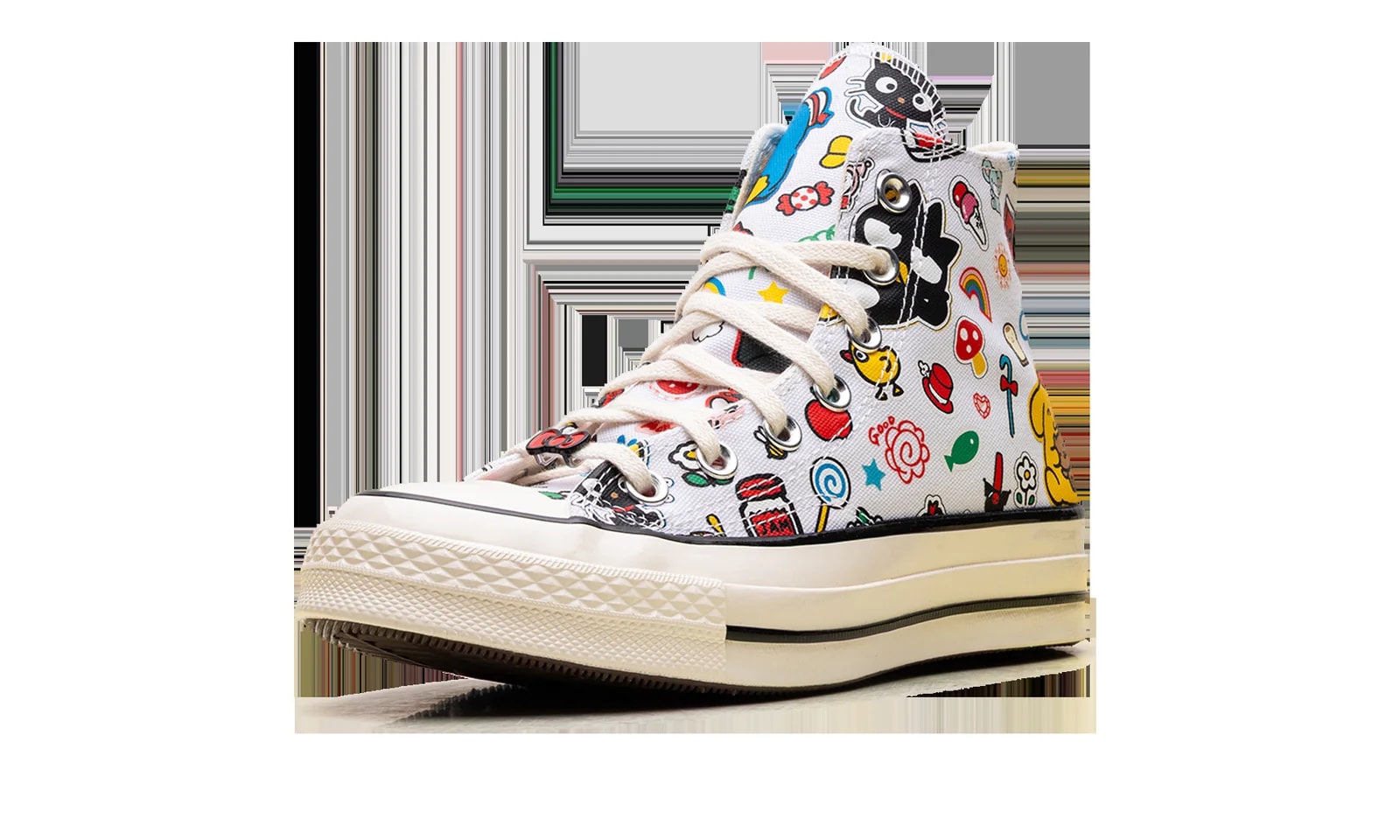 Chuck 70 Hi "Hello Kitty Stickers" A17696C 4