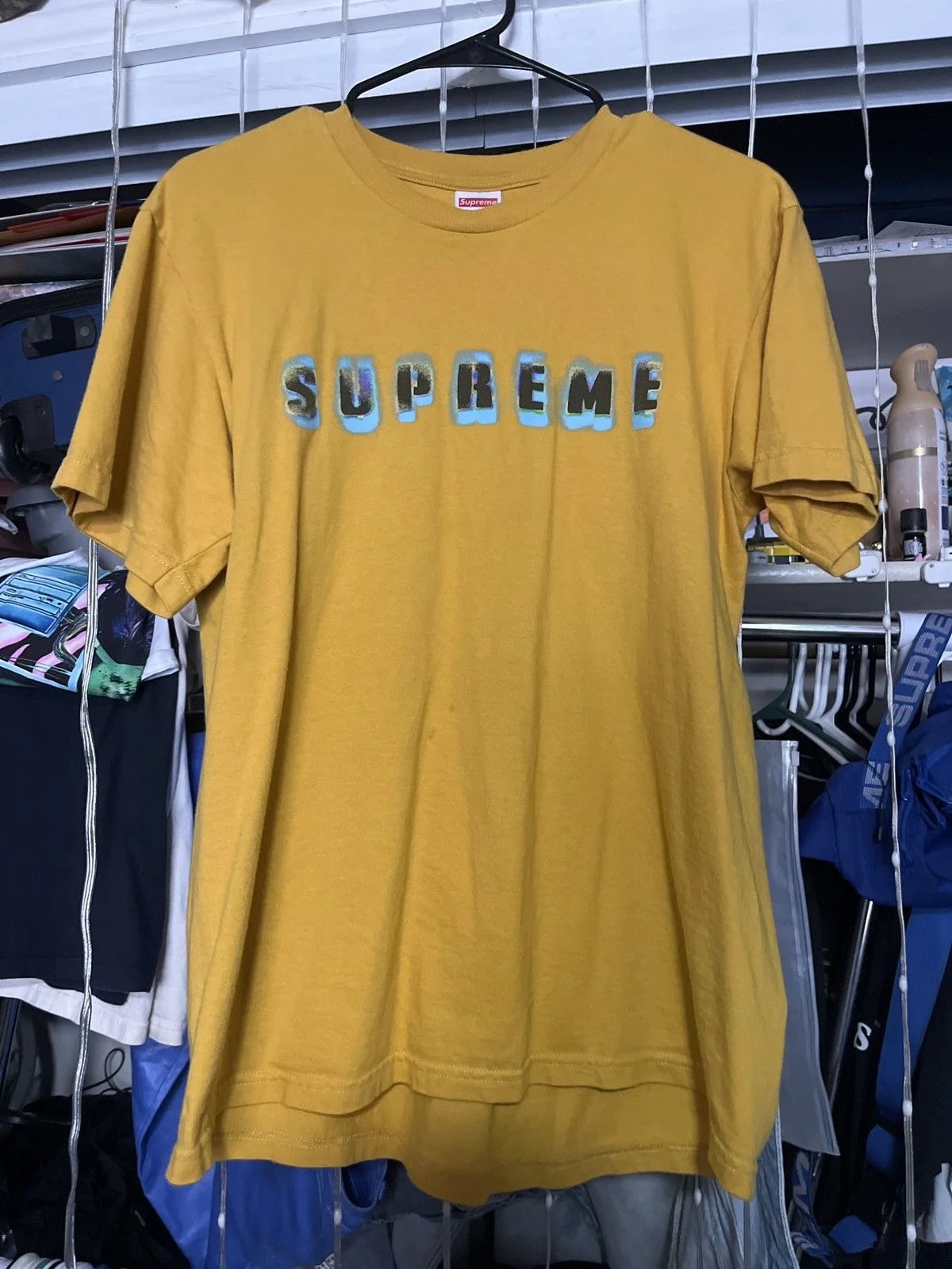 Supreme — Supreme Stencil “ ” Tee — streetwear — resale