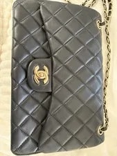Chanel — Chanel Junbo Flap Quilted Chain Strap Turn Lock — Handbag — resale
