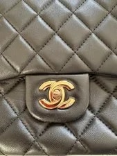 Chanel Junbo Flap Quilted Chain Strap Turn Lock 2
