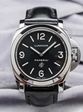 Panerai PAM00000 Luminor Base Logo 44mm Papers Black Dial PAM000 PAM PAM00000 2