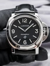 Panerai PAM00000 Luminor Base Logo 44mm Papers Black Dial PAM000 PAM PAM00000 3