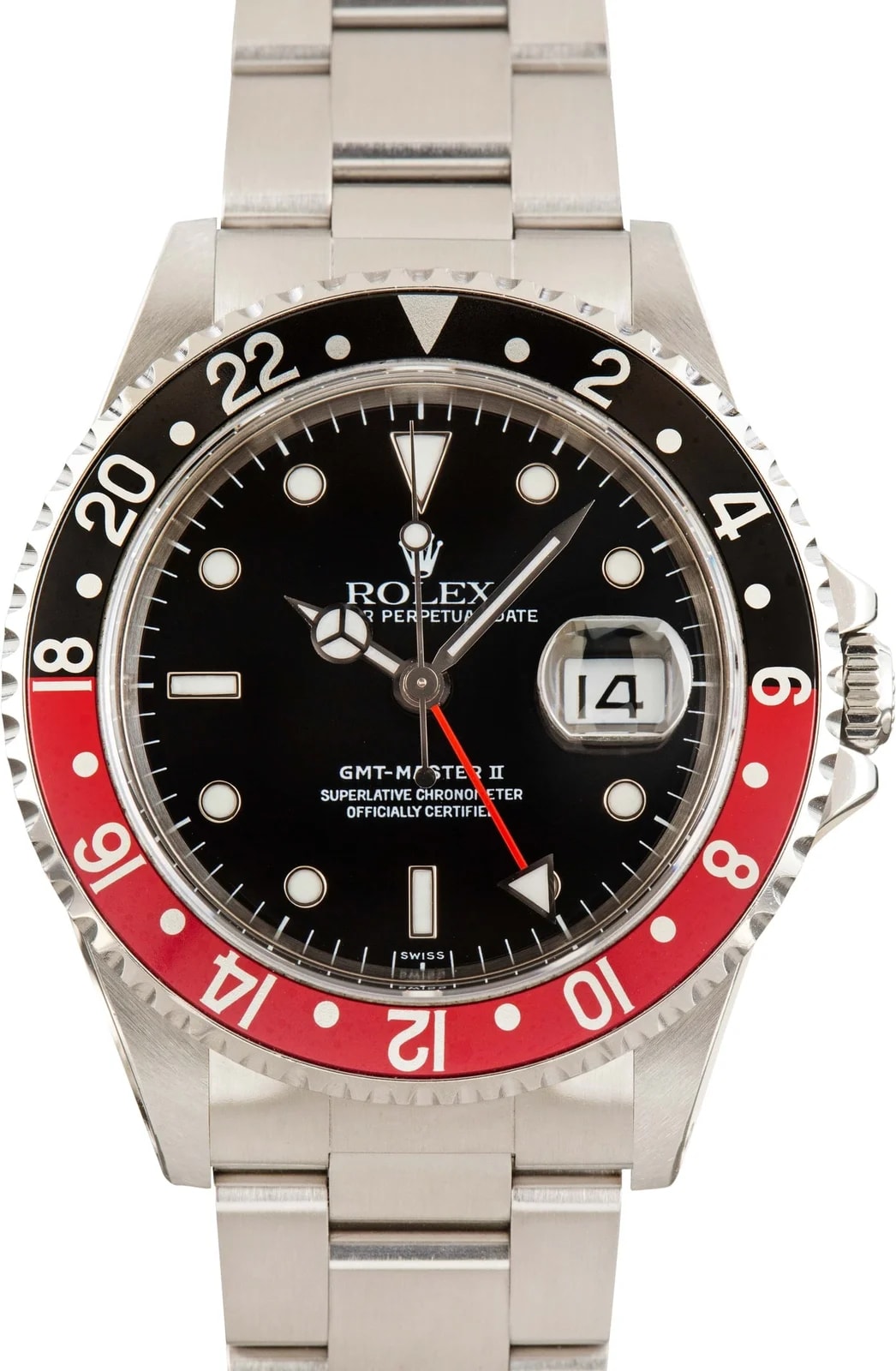 Rolex — Rolex GMT-Master II Black & Red 16710 Coke — Watch — resale