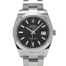 Rolex — Rolex Datejust 41 126300 Bright Black 738632 — Watch — resale