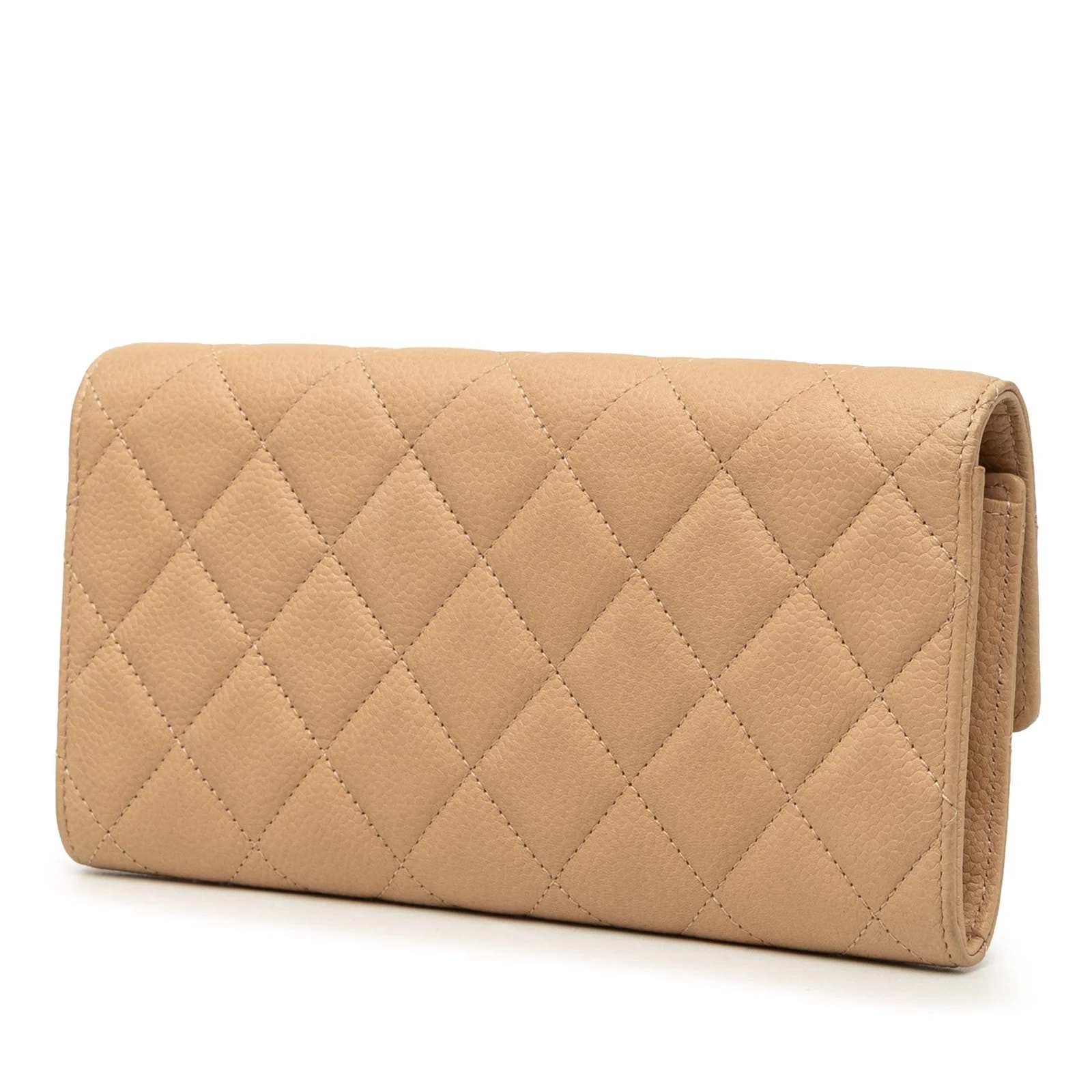CC Gusset Flap Long Wallet 2