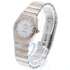 Omega 111.25.26.60.55.001 Constellation 12P Diamond Bezel 160th Anniversary Quar 2