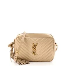 Saint Laurent — Saint Laurent Lou Camera Chevron Mini — Handbag — deal