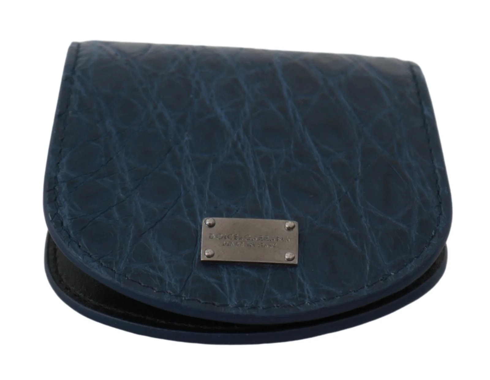 Dolce & Gabbana Holder Pocket Wallet Exotic Skin Condom Case 4