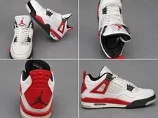 Jordan Air 4 ’S Mid Top Lace-Up Basketball 2