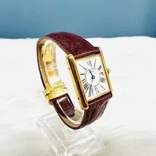 Cartier Must Tank Gold-Plated 138856487 2